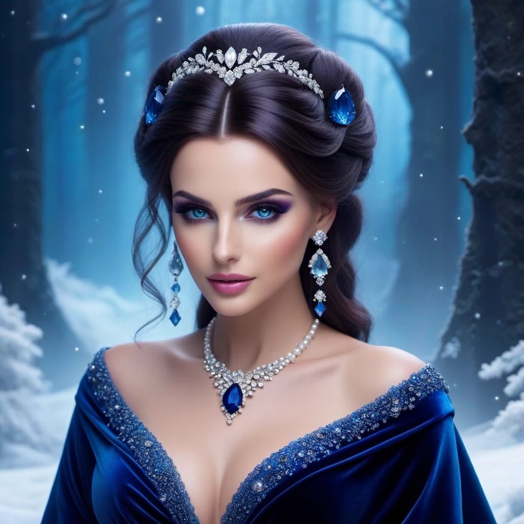 In general, she liked all shades of cold colours: the icy blue of clear mornings, the thick velvet of dark blue twilight, the smooth aquamarine of doldrums and the grey-purple riot of storms. Pearl was grateful to fate for giving her dark, almost black shells with bright sapphire flecks.